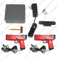 Mini PC Fire Phoenix 8 + 512G Système de jeu d'arcade Hôte 300 + N100 Disque dur Série de tir Coin Amusement Caractéristiques Kit de pistolet léger