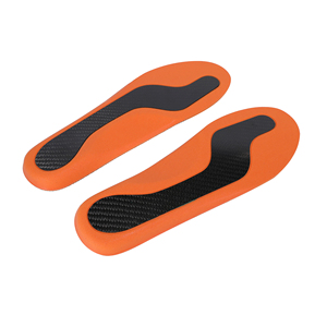 Plantillas Deportivas Ortholite Planas de Fibra de Carbono con Ventilación, Placas de Carbono con Ventilaciones Cortadas con Láser, Doradas, para Alivio de la Fascitis Plantar - Product Image 4