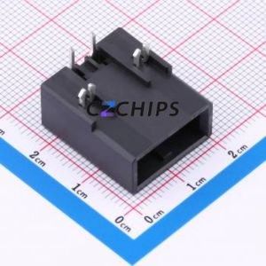 5602BG-004R141TTX00 Wire-to-<b>Board</b> <b>Pin</b> Header Bent Lead Through Hole,P=5.08mm Connector 1x2P 5.08mm Right Angle Insert 2P - Product Image 1