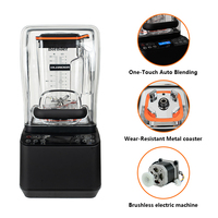 Blender silencieux sans bruit, avec isolation acoustique, mixeur haute vitesse, blender de cuisine, blender commercial robuste