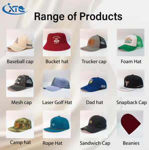 Op maat gemaakte 6-panelige baseballcap van hoge kwaliteit, duurzaam Oxford-stof, meerdere stippen- & fruitpatronen, dobby-stijl met aangepast logo - Product Image 6