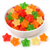 Bonbons Gélifiés en Gros de l'Usine OEM, Sac en Vrac, Forme Étoile, Saveur Sucrée, Bonbons Colorés, Vente en Gros de Bonbons Gélifiés en Vrac