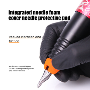Silicone <strong>Tattoo</strong> Cartridge Needle Cover Grip Rubber <strong>Sleeve</strong> for Permanent Makeup <strong>Tattoo</strong> Accessories - Product Image 3