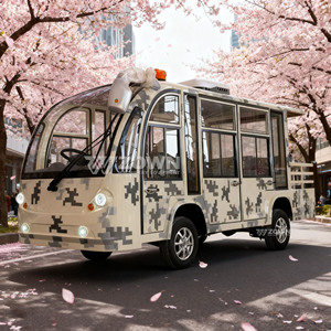 Bus électrique de tourisme avec pédale antidérapante extra-large, conception d'accès facilité, navette de transport pour les grands groupes de touristes - Product Image 4