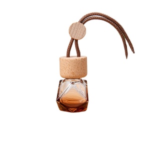 Colorful 10ml Empty Frost Glass Luxury <b>Car</b> Hanging <b>Diffuser</b> Bottle - Product Image 4