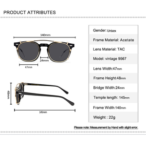 <span class=keywords><strong>Gafas</strong></span> de Sol de acetato cuadradas Retro clásicas <span class=keywords><strong>con</strong></span> Clips, <span class=keywords><strong>gafas</strong></span> de sol polarizadas de doble propósito para mujer, <span class=keywords><strong>gafas</strong></span> <span class=keywords><strong>deportivas</strong></span> para hombre - Product Image 5