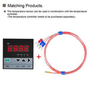 เซ็นเซอร์วัดอุณหภูมิความไวสูงตอบสนองเร็วสำหรับเตาเผาปลายเปิดและจุดเชื่อมเปิดเทอร์โมคัปเปิล - Product Image 4