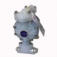 Verder VA15PPPPTFTF 1/2 ''PP Pompe pneumatique à membrane AODD pour petit transfert/vidange de tambour/pompe doseuse de base