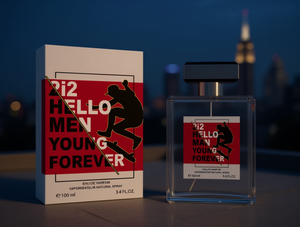 2i2 Hello Men Young Forever Eau De Parfum 100Ml Spray per Uomo Uso Quotidiano - Product Image 2