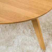 Petite table basse en bois massif nordique Simple et pratique du, légère et adaptée aux besoins de la maison