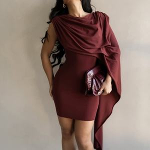 Nouvelle Robe Courte Décontractée Femme Printemps 2026 – Coupe Slim, Col Bénitier, Sans Manches, Sexy, Idéale Soirée - Product Image 1