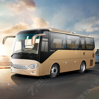 Nuevo Minibús Eléctrico Ankai Modelo K28E, 31+1 Asientos, Autonomía de 360 km, Volante a la Izquierda, Transmisión Automática, Capacidad de 140 kWh, Autobús de Lujo