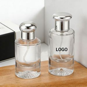 Premium Custom Low MOQ Gradient Blue Glass Perfume <b>Spray</b> <b>Bottles</b> 30ml Thick Fine Mist Refillable <b>Empty</b> for Beauty Brands Luxury - Product Image 2