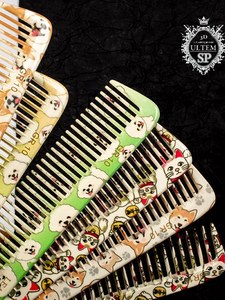 <span class=keywords><strong>Peigne</strong></span> de Barbier Professionnel Authentique Chine Leader Comb 2026 Édition Limitée GR10 en Caoutchouc et Résine 21cm pour Coupes Longues – Usage en Salon - Product Image 5