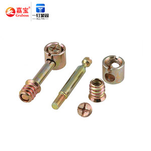 Bán Sỉ Phụ Kiện Lắp Ráp Đồ Nội Thất Phần Cứng Đồ Nội Thất M6 Vít Kết Nối 4 Trong 1 Bu Lông Minifix Vít Đồ Nội Thất - Product Image 5