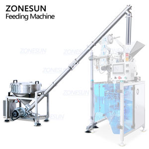 ZONESUN ZS-SLJ3 épices protéine poudre inclinée industrielle hélicoïdale trémie spirale tarière alimentation Machine pour poudre Machine de remplissage - Product Image 6