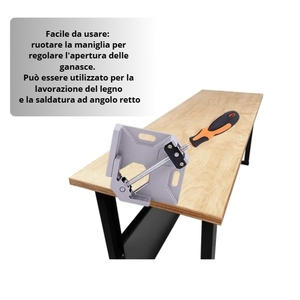 ตัวหนีบมุมอะลูมิเนียมอัลลอยปรับได้ 90 องศา สำหรับงานไม้ งานเชื่อม และงาน DIY - Product Image 4