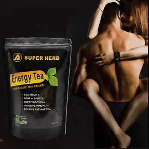 Teh kesuburan herbal sperma pria dan wanita, teh vitalitas energi seksual organik tanpa efek samping