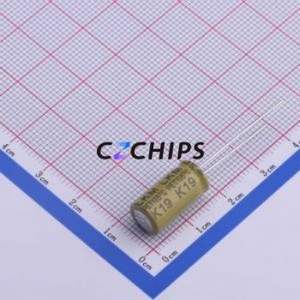 LKMD1601K121MF Through-Hole <b>Aluminum</b> <b>Electrolytic</b> <b>Capacitor</b> Through hole,D8xL16mm 120uF 20% 80V 744mA-100kHz - Product Image 2