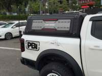 En stock, livraison rapide, auvent de camionnette 4x4 imperméable en aluminium pour Toyota Hilux Ford Ranger