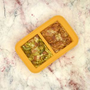 Food Grade Silicone Square Storage Container Microwavable Fresh-Keeping Heat Preservation <b>Lunch</b> <b>Box</b> - Product Image 6