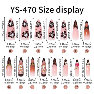Vente en gros 30pcs personnalisé 3D diamant luxe <span class=keywords><strong>fleur</strong></span> conception bâton <span class=keywords><strong>sur</strong></span> les <span class=keywords><strong>ongles</strong></span> acrylique pointe française presse <span class=keywords><strong>sur</strong></span> les <span class=keywords><strong>ongles</strong></span> pour Nail Art Salon - Product Image 3