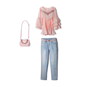 Conjuntos de Ropa para Niñas de 4 a 12 Años, Ropa para Niñas, Conjuntos de Ropa Casual para Niñas de Fábrica - Product Image 6