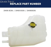 Araba motoru soğutma sıvısı haznesi tankı kapaklı tüp ile Kia Sorento 2003 2004 2005 2006 aksesuarları 25430-3E201 25430-3E200 parçaları