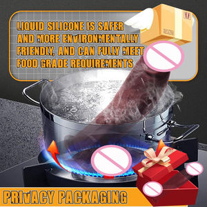 Direkt verkauf Strap-On Dildos Riesiger realistischer künstlicher Penis <span class=keywords><strong>Flexible</strong></span> weiche Vibratoren Sex <span class=keywords><strong>Dildo</strong></span> für Frauen - Product Image 6