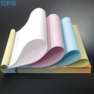 Feuilles de papier autocopiantes premium A4 4 plis NCR avec revêtement supérieur pour bordereaux d'expédition logistique en gros - Product Image 1