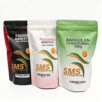 Sachet d'emballage personnalisé à haute barrière en AL VMPET pour compléments alimentaires, fibres nutritionnelles, protéines en poudre, avec fermeture éclair réutilisable