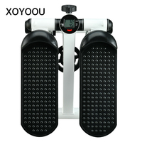 XOYOOU Équipement de fitness à domicile Mini machine de marche intérieure pas à pas en acier avec entraînement à la pédale d'escalade in-situ
