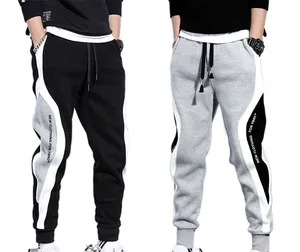 New style custom logo men's sports fitness joggers sweatpants gym wear men long style sport men's pants