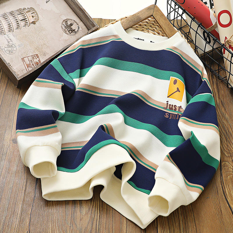 Blue and green stripes