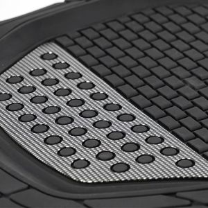 Car <b>Mats</b> 4 Pieces Set Heavy Duty Car Floor <b>Mats</b> with Heel Pad Universal Fit for Car SUV Pick-Up Truck All Weather - Product Image 3