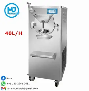 MAYJESSIE M10 Machine à crème glacée dure automatique en acier inoxydable Usage domestique Machine à gelato dur Congélateur par lots