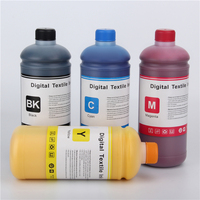 Encre DTG à base d'eau Cmykw importée d'Allemagne pour imprimante textile numérique Ricoh Ri100 Ri1000 Ri3000 Ri6000 G4 Gen5