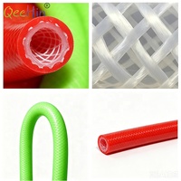 Tuyau en silicone tressé en fibre de verre composite de qualité médicale, résistant à haute pression, en caoutchouc de silicone, 8mm 10mm 12mm