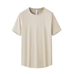 T-shirt pour femme <span class=keywords><strong>Lulus</strong></span> Style STD128, 100 fils, coton Pima haute densité, manches courtes, col rond, couleur unie, soyeux et frais - Product Image 1