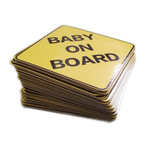 <span class=keywords><strong>Pegatinas</strong></span> magnéticas <span class=keywords><strong>personalizadas</strong></span> para puerta de coche, <span class=keywords><strong>pegatinas</strong></span> de Pvc para parachoques de bebé <span class=keywords><strong>a</strong></span> <span class=keywords><strong>bordo</strong></span>, decoración de cartón, CMYK - Product Image 3