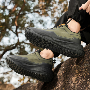 Nouvelles chaussures <span class=keywords><strong>de</strong></span> sport ultra-légères <span class=keywords><strong>de</strong></span> haute qualité pour la marche, la course sur <span class=keywords><strong>sentier</strong></span>, la <span class=keywords><strong>randonnée</strong></span>, l'automne, toutes saisons, unisexes, avec empeigne en mesh personnalisable - Product Image 4