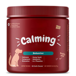 ペットの落ち着いたソフトチューズカモミールL-トリプトファンメラトニン合成物とリラックス不安解消は犬のためのサプリメントを扱います - Product Image 6