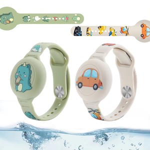Bracelet étanche de dessin animé pour enfants mignon pour <span class=keywords><strong>Apple</strong></span> <span class=keywords><strong>Airtag</strong></span> Holder Bracelet en silicone pour enfants Bracelet pour AirTags Case Watch Band - Product Image 2