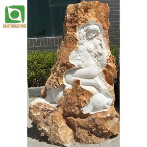 Мраморная фигура рельефная скульптура Каменная Гора женщина Фигурка Статуя - Product Image 3