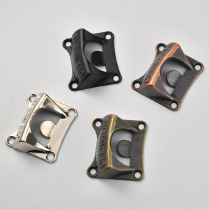 Décapsuleur mural Jingmao en alliage de zinc, rectangulaire, ouverture facile, manuel, bronze antique, noir, argent - Product Image 2