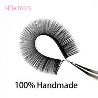 Extensions de cils en gros, plateaux de cils individuels en vison, professionnels, classiques, doux, mats, volume, en cachemire