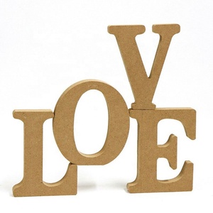 ديكورات منزلية كلمات ثلاثية الأبعاد لافتات حروف خشبية للتزيين لافتة خشبية ثلاثية الأبعاد معلقة على الحائط للعام الجديد أحرف أبجدية كبيرة - Product Image 3