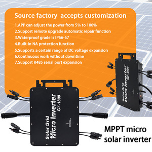 Microinversor Solar para Red Eléctrica GT-2000 2000W Monofásico MPPT - Product Image 5