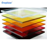 Feuille d'acétate acrylique de 100% couleurs vierges pour la décoration de découpe laser
