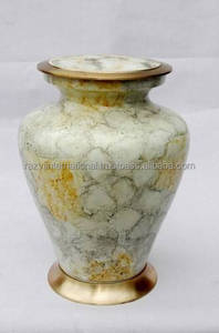 Gold Finished European Style Adult Metal Handicrafts Hot Selling Funeral <b>Ashes</b> Use Cremation Urns Razvi International - Product Image 6